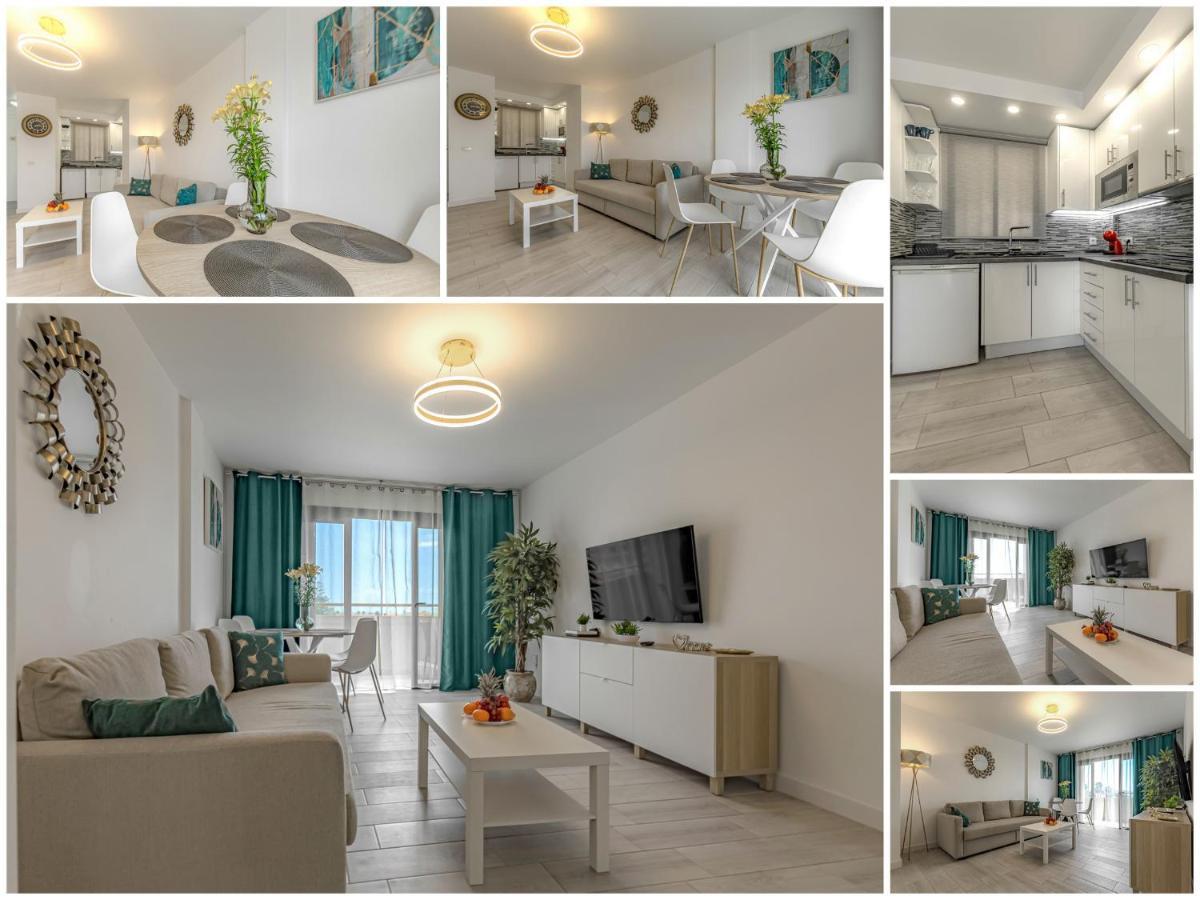 Newly Reformed Apartment With Sea View And Pool, Near The Beach, In Playa De Las Americas Esterno foto