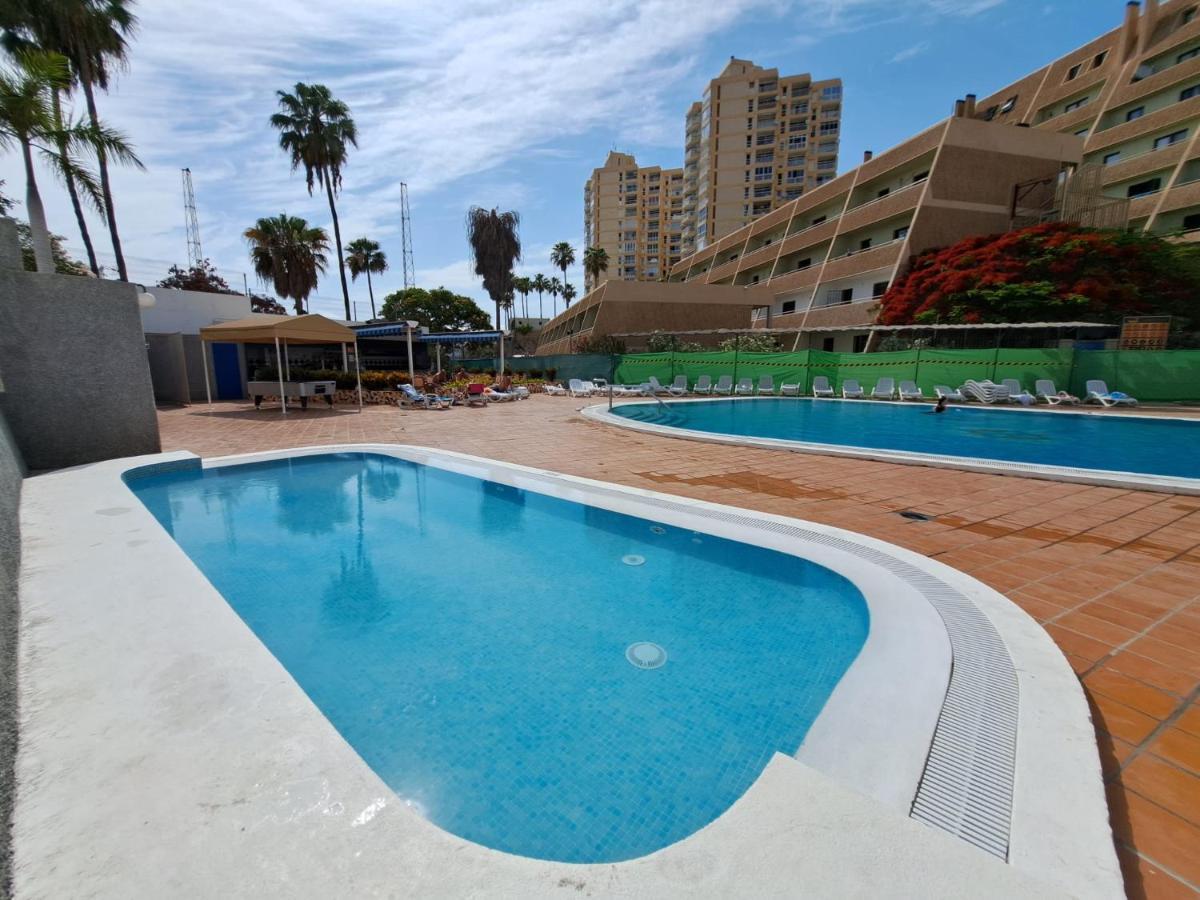 Newly Reformed Apartment With Sea View And Pool, Near The Beach, In Playa De Las Americas Esterno foto